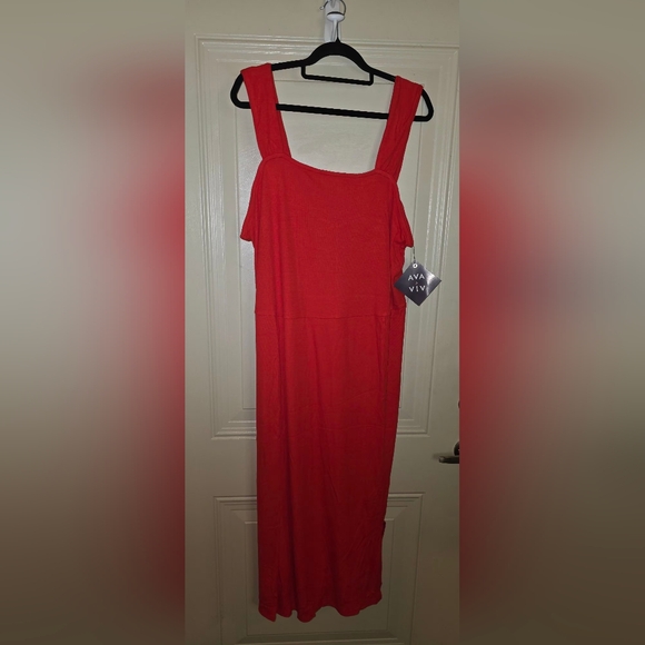 Ava & Viv Dresses & Skirts - Ava & Viv Red Women's Dress HOLIDAY Party Ready